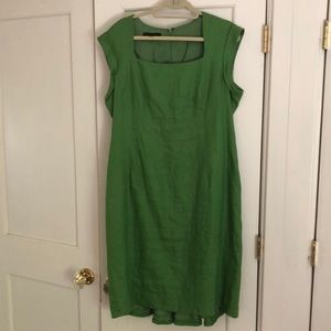 Lafayette 148 sz 16 linen dress